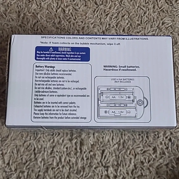 Maxx Bubbles Fruit Bubblers Bubble Machine with Scented Solution - Picture 7 of 7